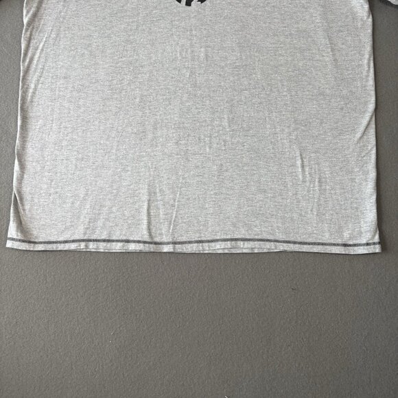 Vintage Y2K Nike T Shirt Mens 2XL XXL Gray Basketball Silver Tag Short Sleeve - Picture 5 of 13